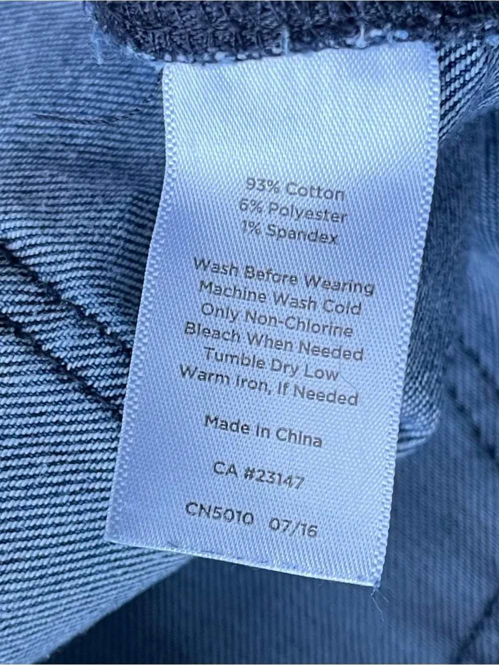 🌻Talbots Women's Flawless Five-Pocket Straight Blue Denim Jeans - 14 - VGUC